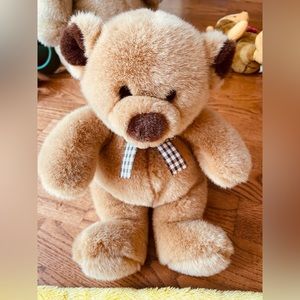 Gund Bear Plush Stuffed Animal sitting10” like new